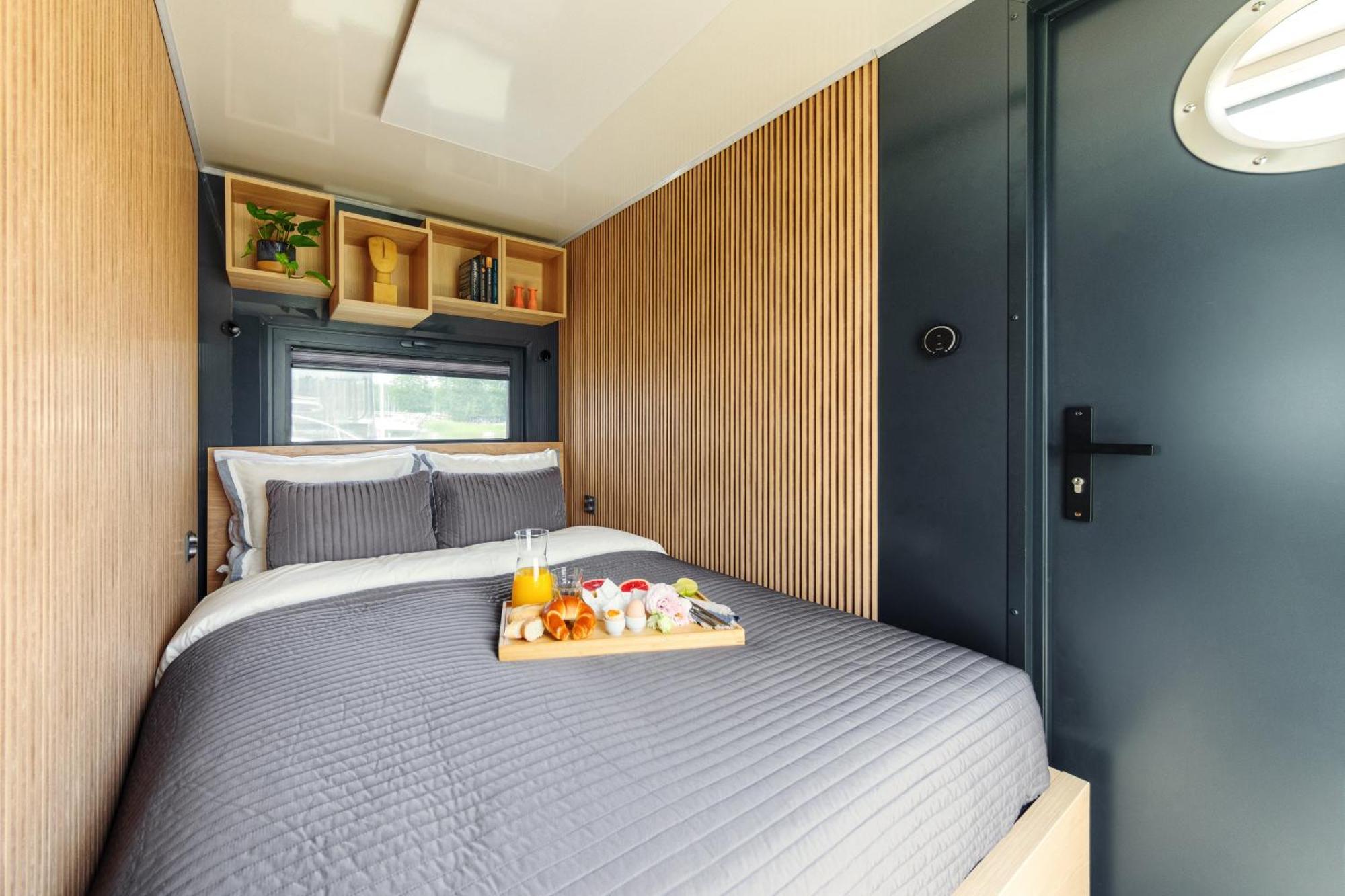 Domek Na Wodzie - Houseboat -Sauna, Taras Na Dachu, Dwie Sypialnie Mikołajki Esterno foto