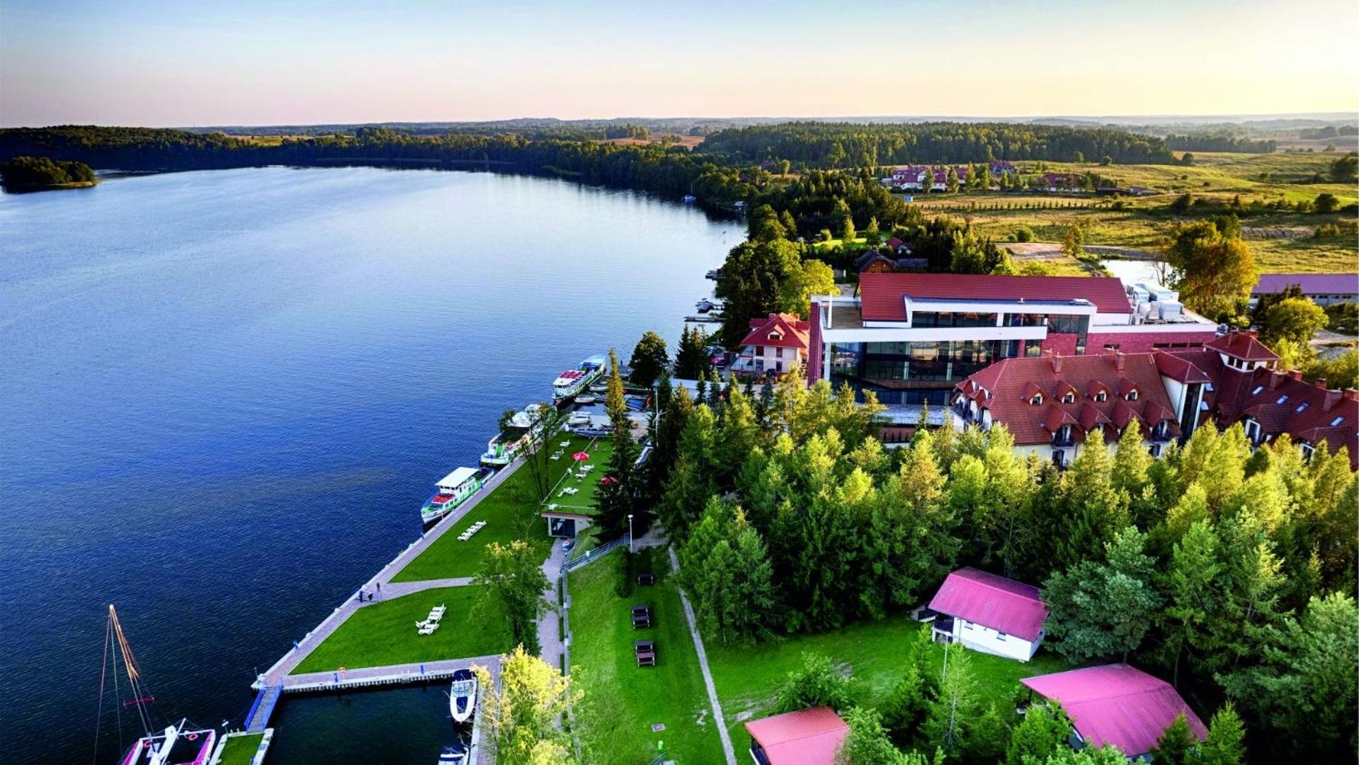 Domek Na Wodzie - Houseboat -Sauna, Taras Na Dachu, Dwie Sypialnie Mikołajki Esterno foto