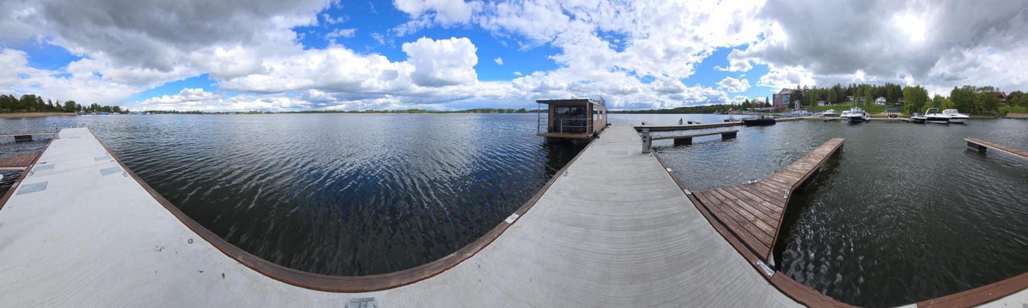 Domek Na Wodzie - Houseboat -Sauna, Taras Na Dachu, Dwie Sypialnie Mikołajki Esterno foto
